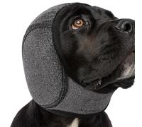 MWZBTG Cache-oreilles pour chiens, S/M/L - Coton protection auditive pour chien, Cache-oreilles antibruit pour chiens, Enveloppant élastique, Casque pour chiens de petite et moyenne taille à isolation