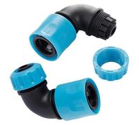 MWZBTG Raccord De Tuyau D'arrosage,Pièces De Tuyau D'Arrosage | Adaptateur De Robinet Avec Embout Courbé À 90 Degrés Pour Réparation De Tuyau D'arrosage Extérieur