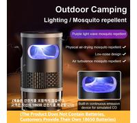 MX-06 LED électrique Bug Zapper lumière Rechargeable choc électrique moustique tueur lampe lumière ultraviolette Anti mouche Bug Zapper lampe 2PCS