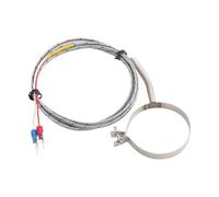 mXCDtRptJ Anneau 30MM 40MM 50MM, Pince Circulaire de Type K, capteur de température à Thermocouple for Machines de Moulage par Injection, buse de Baril buccal(Cable 2M Ring 30mm)