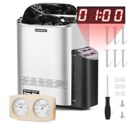 Mxmoonant 9 kW Poêle de sauna électrique max. 14 m³ - Contrôle Numérique | pour la Maison, l'hôtel, le Spa avec Hygrothermographe