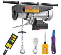 Mxmoonant Palan électrique, 200/400kg, type rapide 10/20m/min, 6/12m | commande sans fil et câblée, 1600W