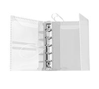 Mxshc Classeur Planificateur,Protecteur Petit 11.4 cm,Classeur Porte-Photos Tripliant M5 - pour Stockage Documents Cartes Papier Maison École