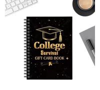 Mxshc Livre de Cartes pour Diplôme 2026,Guide de Survie Artisanal - Carnet de Cartes Lycéen - Cadeau d'anniversaire pour lycéens, universitaires, colocataires, diplômés, adolescents