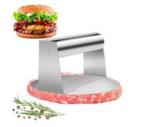 MXTIMWAN Presse à Burger, Presse à Hamburger Smash Burger Press Acier Inoxydable, 5,5 Pouces Presse Steak Haché Antiadhésif pour Steak, Burger, Patties, Barbecue
