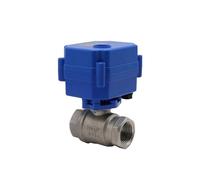 MXXDMOPD Actionneur à Bille motorisé en Acier Inoxydable 304, 1/2", 3/4", 1", AC/DC 9-24 V(220vac-cr02,0.5 inch)