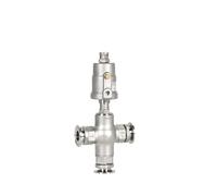 MXXDMOPD Actionneur pneumatique à Trois Voies et Deux Positions, vanne siège incliné, en Acier Inoxydable SS304, for Machines d'emballage, 1 pièce, JDF1200S015(Ss304 020 G3-4)