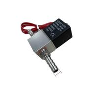 MXXDMOPD Compresseur pneumatique 1/4" normalement fermé, solénoïde en Aluminium, Tension 12 V, 24, 110, 220, for air, Eau, Huile, Tuyau de 8 mm(AC 110v 12mm)