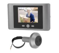 Mxzzand caméra de porte judas Visionneuse de porte numérique, écran LCD de 2.8 pouces, Vision nocturne, détection auto continuite