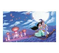 MY AGENCIES Papier peint panoramique encollé Alladin motif Princesse Jasmine et Aladdin A WHOLE NEW WORLD DISNEY - 320 cm, 182,88 cm Multicolors G
