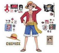 MY AGENCIES Stickers One Piece- Luffy Géant - Hauteur 32,83 cm Multicolors G