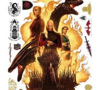 MY AGENCIES Stickers repositionnables House of the Dragon personnages 81x63 cm Multicolors G