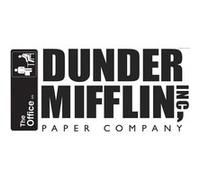 MY AGENCIES Stickers repositionnables The Office - Dunder Mifflin Paper Company Blanc G