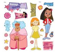 MY AGENCIES Stickers repositionnables - The Proud Family - 109 cm x 48 cm Multicolors G