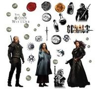 MY AGENCIES Stickers repositionnables - The Witcher - Tous les Personnages Multicolors G