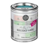 My COLOR Room - Peinture à la craie Shabby Chic 750 ml - Vert émeraude - Laque pour meubles de cuisine et peinture pour meubles sans ponçage. Peinture à la craie à base d'eau, pour bois et plus encore