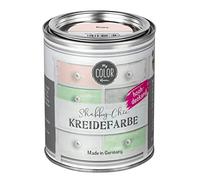 My Color Room Shabby Chic Peinture à la craie pour meubles de cuisine 750 ml Rose Peinture à la craie à base d'eau pour bois et autres, forte couverture