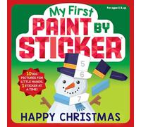 My First Paint by Sticker: Happy Christmas