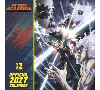 My Hero Academia Broschurkalender 2027: Wandplaner mit tollen Bildern aller Charaktere. Cooles Geschenk für Anime-Fans im Format 30,5 x 30,5 cm (aufgeklappt 30,5 x 61 cm)