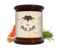 MY JOLIE CANDLE - Bougie Parfumée Signe Astrologique avec Portrait Astral - Bélier du 21 mars au 20 avril - Cadeau de Noël et Anniversaire - Cire à base végétale