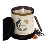 MY JOLIE CANDLE - Bougie Parfumée Signe Astrologique avec Portrait Astral - Capricorne du 22 décembre au 20 janvier - Cadeau de Noël et Anniversaire - Cire à base végétale