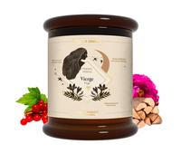 MY JOLIE CANDLE - Bougie Parfumée Signe Astrologique avec Portrait Astral - Vierge du 23 août au 22 septembre - Cadeau de Noël et Anniversaire - Cire à base végétale