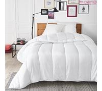 My Lovely Bed - Couette 4 Saisons - 200x200 cm - 3 en 1 (200g/m² et 300g/m² = 500g/m²) - Chaude pour l'hiver/Légère pour l'été