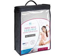 My Lovely Bed - Protège Matelas 140x190/200 cm | Alèse Tissu Coolmax® : évacuation Rapide de l'humidité | Aspect Respirant et Absorbant - Compatible Grands Bonnets