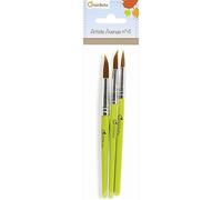MY MANDARINE 52531O - Lot de 3 pinceaux BROSSE