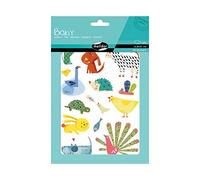 MY MANDARINE AE031O -GOMMETTES Baby - 6 planches 14,8 x 21 cm - À parti de 2 ans - ANIMAUX FAMILIERS (108 stickers)