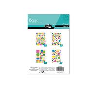 MY MANDARINE AE057O Baby 20 planches 855 stickers Assortiment fluo