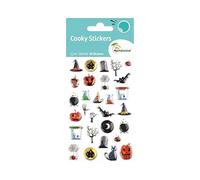 MY MANDARINE CY038Opack - GOMMETTES 3D Cooky - LOT DE 10 planches 12x8 cm - 290 stickers - HALLOWEEN