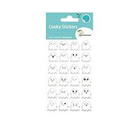 MY MANDARINE CY039Opack - GOMMETTES 3D Cooky - LOT DE 10 planches 12x8 cm - 240 stickers - FANTOMES