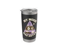 My Mood Has Notes Perfume Humor Gobelet isotherme en acier inoxydable double paroi