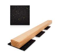 My Plast 90 x 90 x 3mm I 200 pièces I des coussinets pour terrasse I granulés de caoutchouc I terrasse I comme support pour lames de terrasse et dalles de terrasse I comme tapis antidérapant I