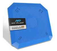 My Plast Extracteur de joints n° 1 bleu - Extracteur en silicone pour joint à 45° (6/8/10/14 mm) - Extracteur de joints pour joints inclinés et raccords muraux - Fabriqué en Allemagne - 1 pièce