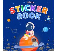 My Sticker Book Space: Blank Sticker Collecting Album for Kids with Empty Pages for Stickers and Stamps