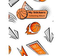 My Stickers Collecting Album: The Perfect Blank Sticker Book for Kids | Blank Sticker Book for Collecting Stickers | 120 Empty Pages for Your Favorite ... Sports Theme Cover (Sticker Albums for Kids)