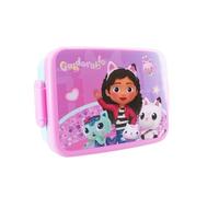 My sweety pop - Boîte à goûter Gabby's Dollhouse - Lunch box - Pour enfant - Crèche - Maternelle - Ecole - Vacances - Repas - 16 cm - Idée Cadeau (Gabby's Dollhouse - Bleu/Rose)