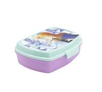 My sweety pop Boîte à goûter La Reine Des Neiges Lunch box Pour Enfant | école Vacances Repas 17 cm Violet Bleu