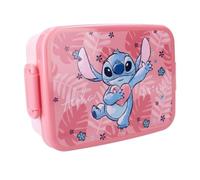 My sweety pop Boîte à goûter Lunch box Stitch Pour enfant Crèche école | Vacances Repas 16 cm Pour Fille Rose