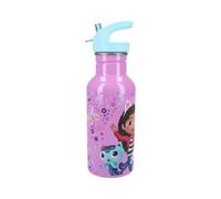 My sweety pop Gourde pour enfant Acier Inoxydable Crèche École Vacances | Repas 22 cm 500 ml Hydratation Bouteille Gabby's Dollhouse Bleu Violet