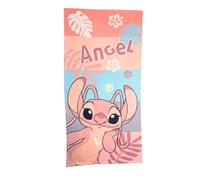 My sweety pop Serviette de Plage Stitch Serviette de Bain Lilo et Stitch | 70x140 cm 100% Polyester Vacances Stitch Rose Bleu