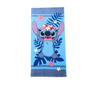 My sweety pop - Serviette de Plage Stitch - Serviette de Bain - Lilo et Stitch - Enfant - 70 x 140 cm - 100% Polyester - Vacances - Idée Cadeau (Stitch - Bleu Foncé)