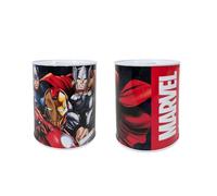 My Sweety Pop Tirelire en métal Marvel Rouge école Rangement pièces 12 cm
