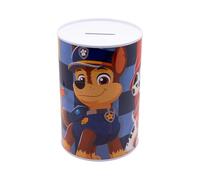 My sweety pop | Tirelire Pat' Patrouille Rose Stella et Everest | Boîte à Épargne en Métal pour Fille | Décoration Chambre Enfant Paw Patrol | Cadeau Anniversaire Incassable | 15x10x10 cm