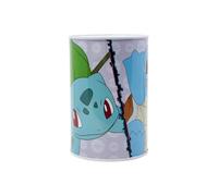 My Sweety Pop | Tirelire Pokemon en Métal pour Enfants | Boîte à Épargne Robuste Pikachu et Ses Amis | Idée Cadeau Anniversaire Garçon et Fille |15x10x10 cm | Coffret Éducatif Argent de Poche