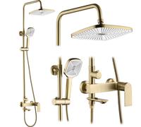 Rea Storm kit baignoire-douche mural oui doré REA-P9536