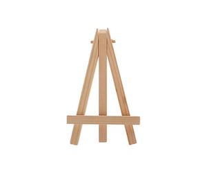 Mya 1Pc Bois Naturel Mini Chevalet Cadre Trépied Affichage,Chevalet en Bois Mariage Numéro Nom Porte-Carte Chevalet en Bois Enfants Peinture Artisanat