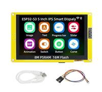 MYAMIA VIDOO Affichage Intelligent IPS 5 Pouces ESP32-S3 LVGL HMI 8M PSRAM 16M Flash WiFi Bluetooth 800 * 480 RGB-Écran + Boîtier